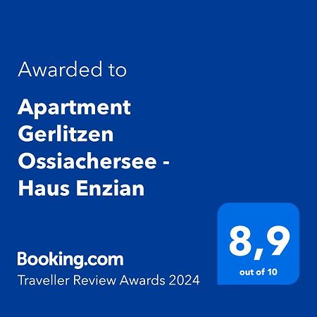 Apartment Gerlitzen Ossiachersee - Haus Enzian Treffen Ngoại thất bức ảnh